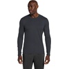 image:imageCherokee Basics Long Sleeve Underscrub for Men Crew Neck Compression ShirtBlack  White  Pewter  3 Pack
