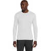 image:imageCherokee Basics Long Sleeve Underscrub for Men Crew Neck Compression ShirtBlack  White  Pewter  3 Pack