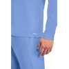 image:imageCherokee Basics Long Sleeve Underscrub for Men Crew Neck Compression ShirtCiel Blue