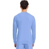 image:imageCherokee Basics Long Sleeve Underscrub for Men Crew Neck Compression ShirtCiel Blue