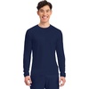image:imageCherokee Basics Long Sleeve Underscrub for Men Crew Neck Compression ShirtNavy  2 Pack