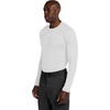 image:imageCherokee Basics Long Sleeve Underscrub for Men Crew Neck Compression ShirtNavy  White  2 Pack