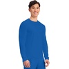 image:imageCherokee Basics Long Sleeve Underscrub for Men Crew Neck Compression ShirtRoyal