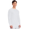 image:imageCherokee Basics Long Sleeve Underscrub for Men Crew Neck Compression ShirtWhite  2 Pack