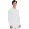 image:imageCherokee Basics Long Sleeve Underscrub for Men Crew Neck Compression ShirtWhite