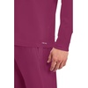 image:imageCherokee Basics Long Sleeve Underscrub for Men Crew Neck Compression ShirtWine