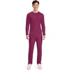 image:imageCherokee Basics Long Sleeve Underscrub for Men Crew Neck Compression ShirtWine