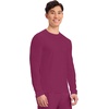image:imageCherokee Basics Long Sleeve Underscrub for Men Crew Neck Compression ShirtWine