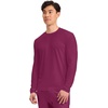 image:imageCherokee Basics Long Sleeve Underscrub for Men Crew Neck Compression ShirtWine