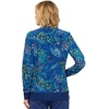 image:imageCherokee Flexibles Women Warm Up Scrubs Jacket Zip Front Knit Panel CK308Wild Confetti