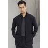 image:imageCherokee Form Scrub Jacket for Men Standard Collar Zip Front 4 PocketsBlack