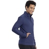 image:imageCherokee Form Scrub Jacket for Men Standard Collar Zip Front 4 PocketsNavy