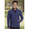 image:imageCherokee Form Scrub Jacket for Men Standard Collar Zip Front 4 PocketsNavy