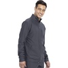 image:imageCherokee Form Scrub Jacket for Men Standard Collar Zip Front 4 PocketsPewter