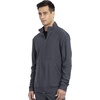 image:imageCherokee Form Scrub Jacket for Men Standard Collar Zip Front 4 PocketsPewter