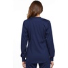 image:imageCherokee Luxe Sport Women Warm Up Scrubs Jacket Zip Front CK300Navy