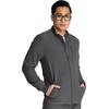 image:imageCherokee Men Scrubs Jacket Zip Front CK394AHeather Pewter