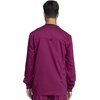 image:imageCherokee Men Warm Up Scrubs Jacket Workwear Revolution Snap Front WW380Wine
