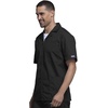 image:imageCherokee Mens Zip Up Jacket Traditional Fit Lapel Collar with Half Sleeves 4300Black