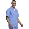 image:imageCherokee Mens Zip Up Jacket Traditional Fit Lapel Collar with Half Sleeves 4300Ciel
