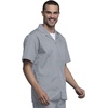 image:imageCherokee Mens Zip Up Jacket Traditional Fit Lapel Collar with Half Sleeves 4300Grey
