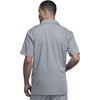 image:imageCherokee Mens Zip Up Jacket Traditional Fit Lapel Collar with Half Sleeves 4300Grey