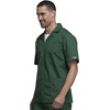 image:imageCherokee Mens Zip Up Jacket Traditional Fit Lapel Collar with Half Sleeves 4300Hunter