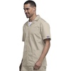 image:imageCherokee Mens Zip Up Jacket Traditional Fit Lapel Collar with Half Sleeves 4300Khaki