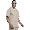 image:imageCherokee Mens Zip Up Jacket Traditional Fit Lapel Collar with Half Sleeves 4300Khaki