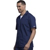 image:imageCherokee Mens Zip Up Jacket Traditional Fit Lapel Collar with Half Sleeves 4300Navy