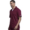 image:imageCherokee Mens Zip Up Jacket Traditional Fit Lapel Collar with Half Sleeves 4300Wine