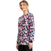 image:imageCherokee Printed Snap Front Womens Scrub Jacket with 2 PocketsHealthabet