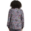 image:imageCherokee Printed Snap Front Womens Scrub Jacket with 2 PocketsWork of Heart