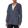 image:imageCherokee Womens Workwear Scrubs Cardigan WarmUp JacketPewter