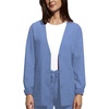 image:imageCherokee Womens Workwear Scrubs Cardigan WarmUp JacketCiel