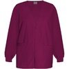 image:imageCherokee Womens Workwear Scrubs Cardigan WarmUp JacketWine
