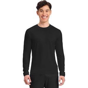 image:imageCherokee Basics Long Sleeve Underscrub for Men Crew Neck Compression ShirtBlack