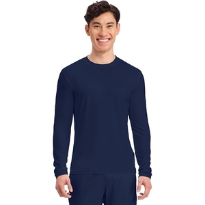image:imageCherokee Basics Long Sleeve Underscrub for Men Crew Neck Compression ShirtNavy