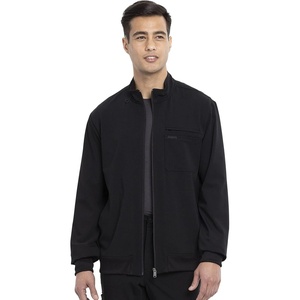 image:imageCherokee Mens Zip Front Jacket with 4 Pockets Standup Funnel Collar CK395A XS Navy