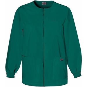 image:imageCherokee Workwear Scrubs Mens Snap Front WarmUp Top
