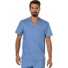image:imageCherokee Premium Scrub Set for Men VNeck Top with Tapered Leg PantCiel