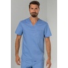 image:imageCherokee Premium Scrub Set for Men VNeck Top with Tapered Leg PantCiel