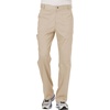 image:imageCherokee Premium Scrub Set for Men VNeck Top with Tapered Leg PantKhaki