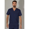image:imageCherokee Premium Scrub Set for Men VNeck Top with Tapered Leg PantNavy