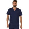 image:imageCherokee Premium Scrub Set for Men VNeck Top with Tapered Leg PantNavy