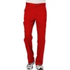 image:imageCherokee Premium Scrub Set for Men VNeck Top with Tapered Leg PantRed