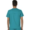 image:imageCherokee Premium Scrub Set for Men VNeck Top with Tapered Leg PantTeal Blue