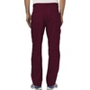 image:imageCherokee Premium Scrub Set for Men VNeck Top with Tapered Leg PantWine