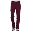 image:imageCherokee Premium Scrub Set for Men VNeck Top with Tapered Leg PantWine