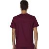 image:imageCherokee Premium Scrub Set for Men VNeck Top with Tapered Leg PantWine